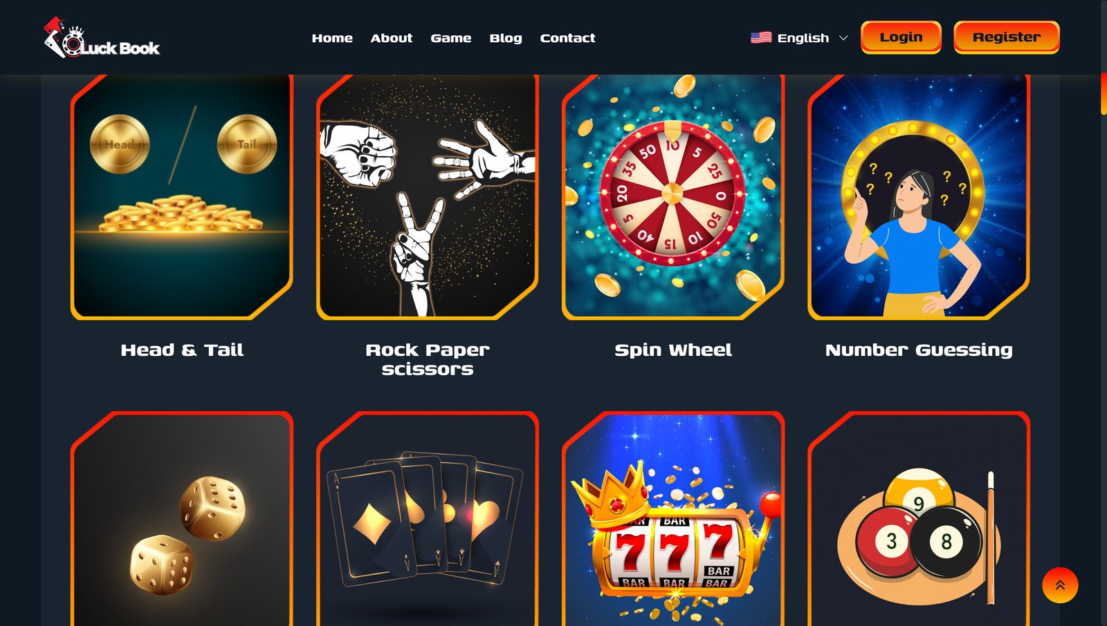 18 game Website